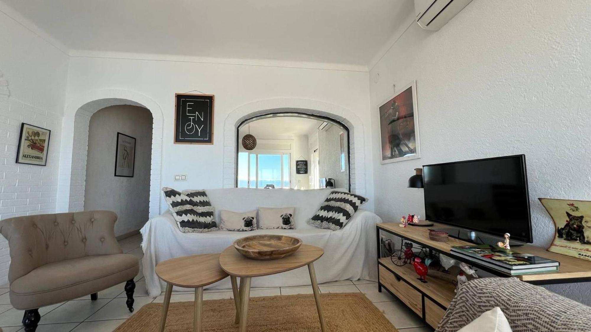 شقة Precioso Piso Con Vistas Espectaculares Del Mar Av-50 روساس المظهر الخارجي الصورة