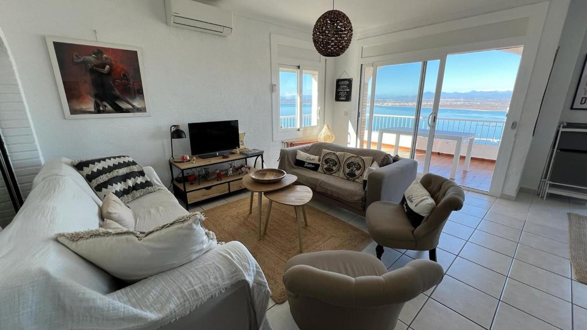 شقة Precioso Piso Con Vistas Espectaculares Del Mar Av-50 روساس المظهر الخارجي الصورة